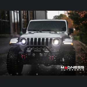 Jeep Wrangler JL LED Fender Light Kit - BX LED Series - Morimoto - Smoked